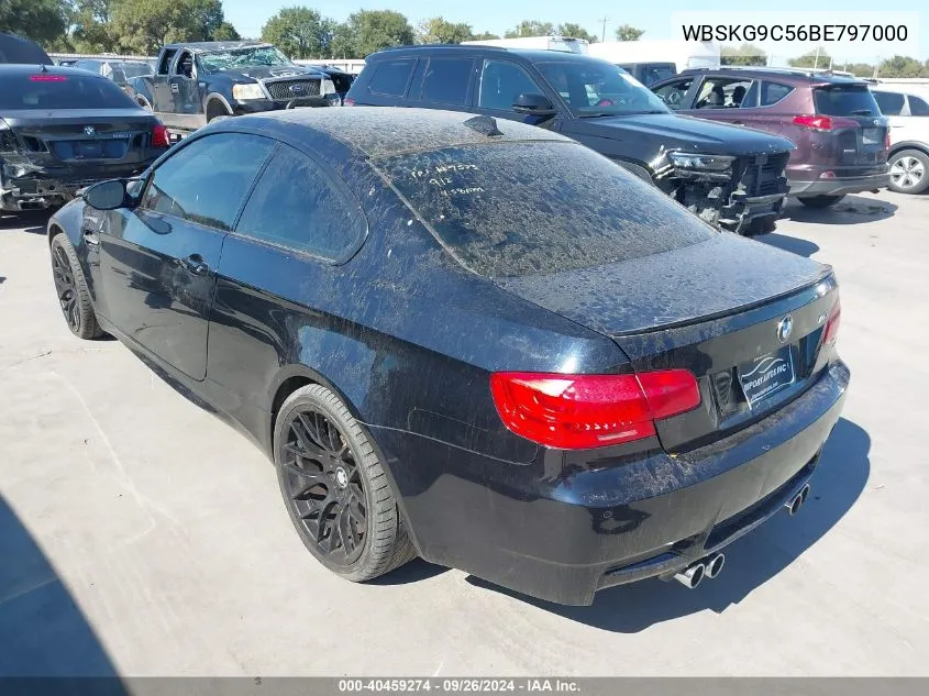 WBSKG9C56BE797000 2011 BMW M3