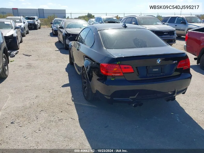 2013 BMW M3 VIN: WBSKG9C54DJ595217 Lot: 40662762