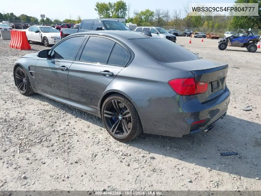 WBS3C9C54FP804777 2015 BMW M3