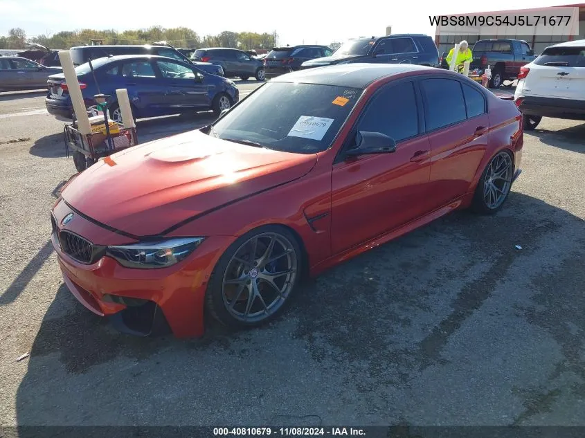 WBS8M9C54J5L71677 2018 BMW M3