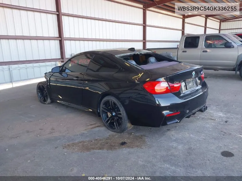 2016 BMW M4 VIN: WBS3R9C54GK336255 Lot: 40546291