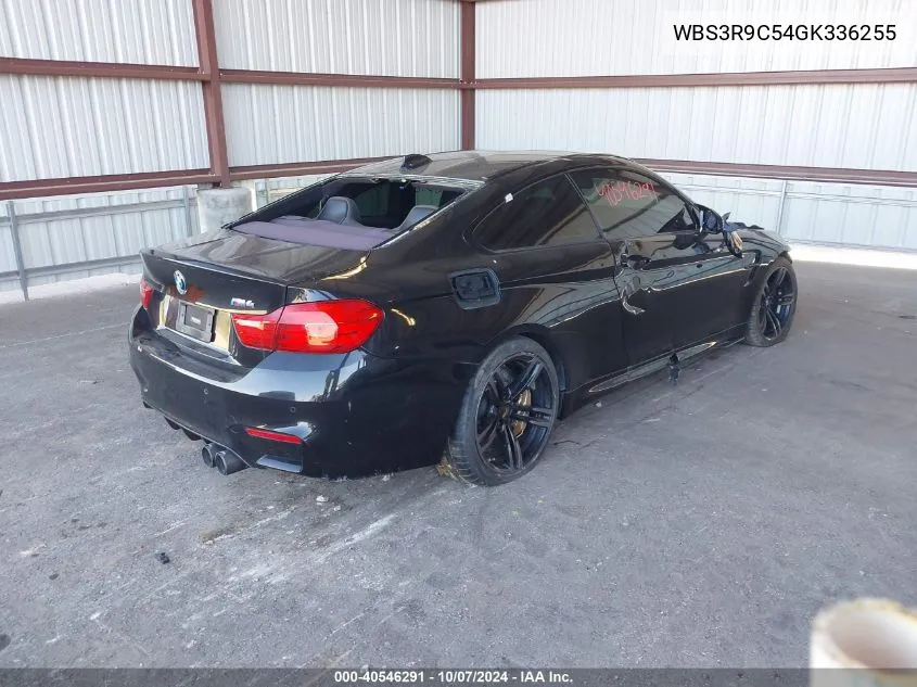 2016 BMW M4 VIN: WBS3R9C54GK336255 Lot: 40546291