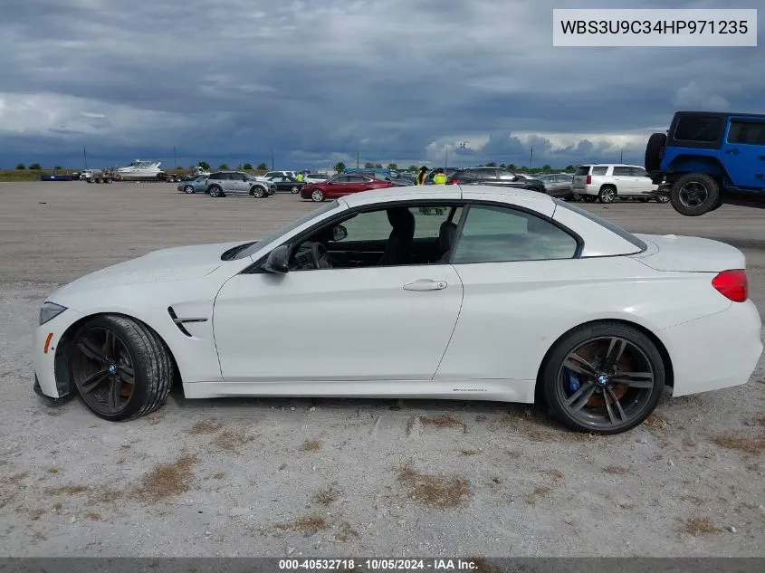 2017 BMW M4 VIN: WBS3U9C34HP971235 Lot: 40532718