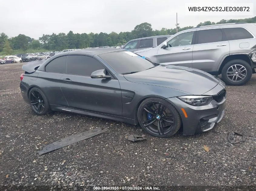 2018 BMW M4 VIN: WBS4Z9C52JED30872 Lot: 39943955