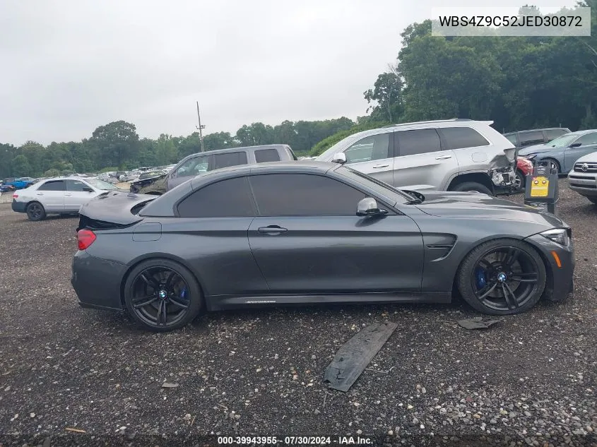 2018 BMW M4 VIN: WBS4Z9C52JED30872 Lot: 39943955