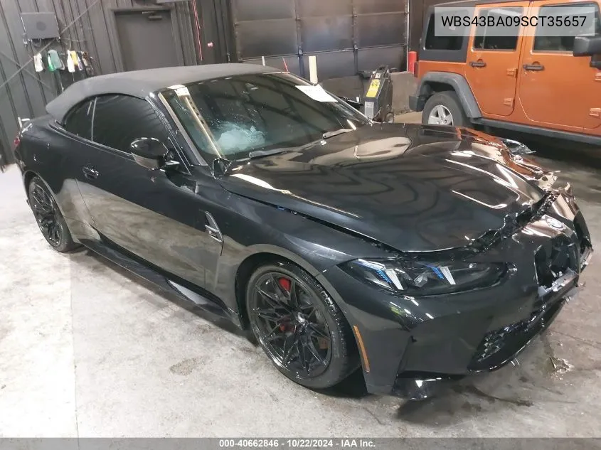 2025 BMW M4 Competition xDrive VIN: WBS43BA09SCT35657 Lot: 40662846