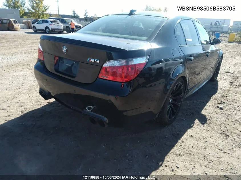 WBSNB93506B583705 2006 BMW M5