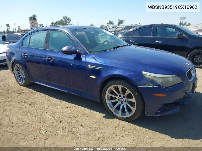 WBSNB93519CX10962 2009 BMW M5