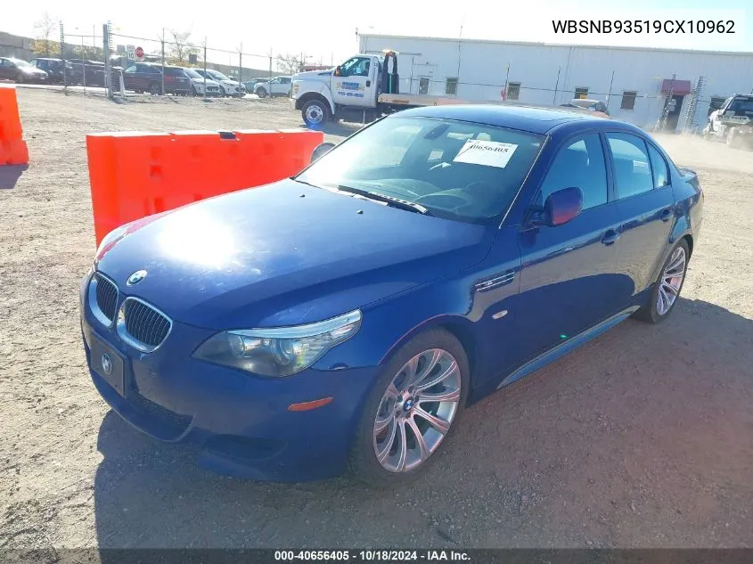 WBSNB93519CX10962 2009 BMW M5