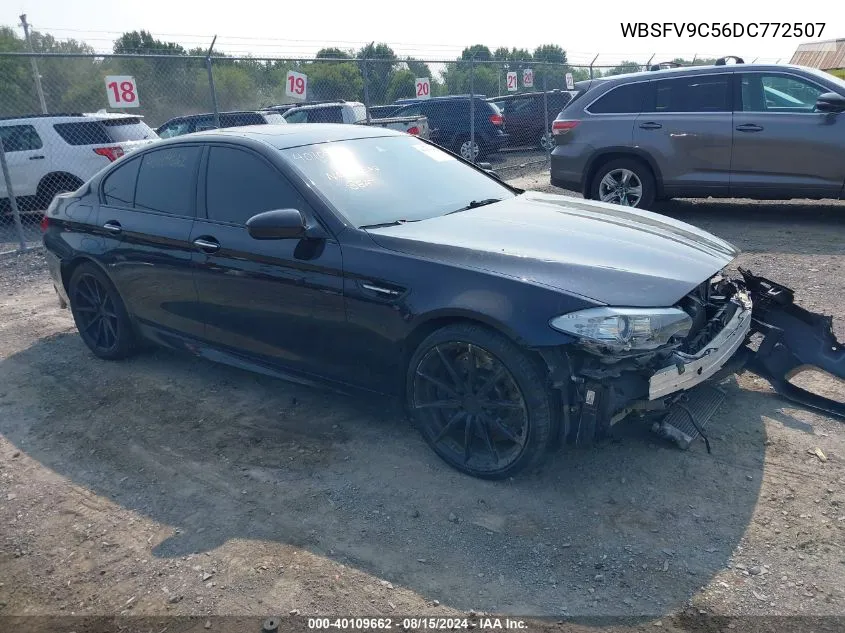 2013 BMW M5 VIN: WBSFV9C56DC772507 Lot: 40109662