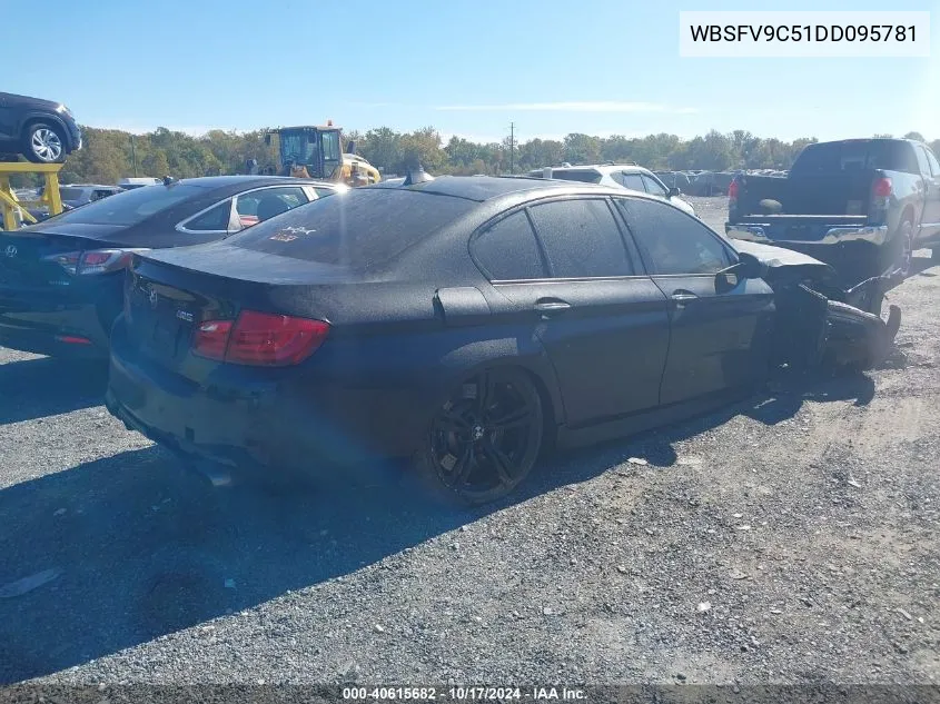 WBSFV9C51DD095781 2013 BMW M5