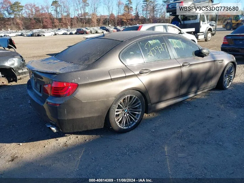 2013 BMW M5 VIN: WBSFV9C53DC773680 Lot: 40814389