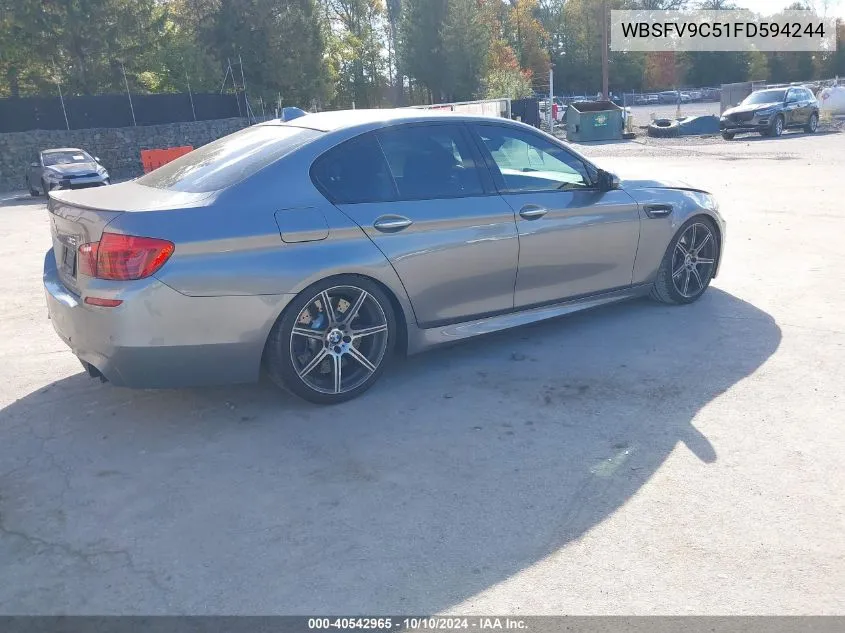 WBSFV9C51FD594244 2015 BMW M5