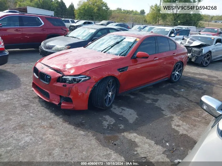 WBSFV9C54FD594268 2015 BMW M5