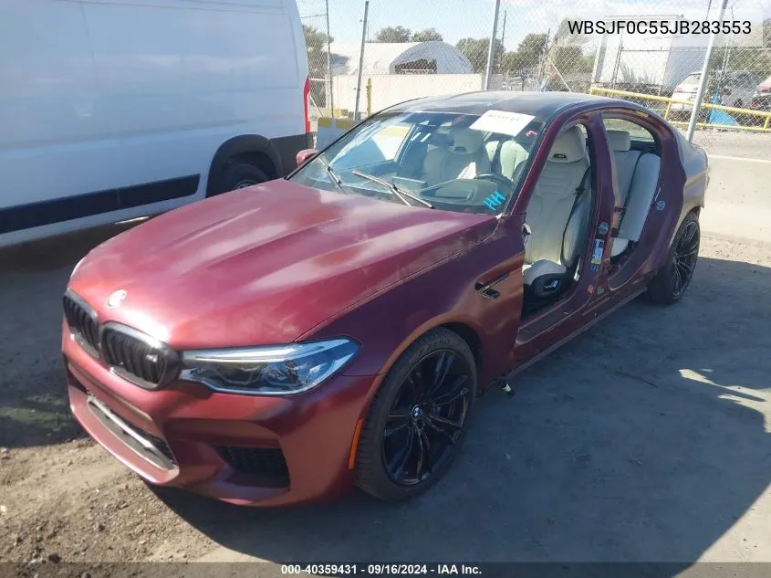 WBSJF0C55JB283553 2018 BMW M5