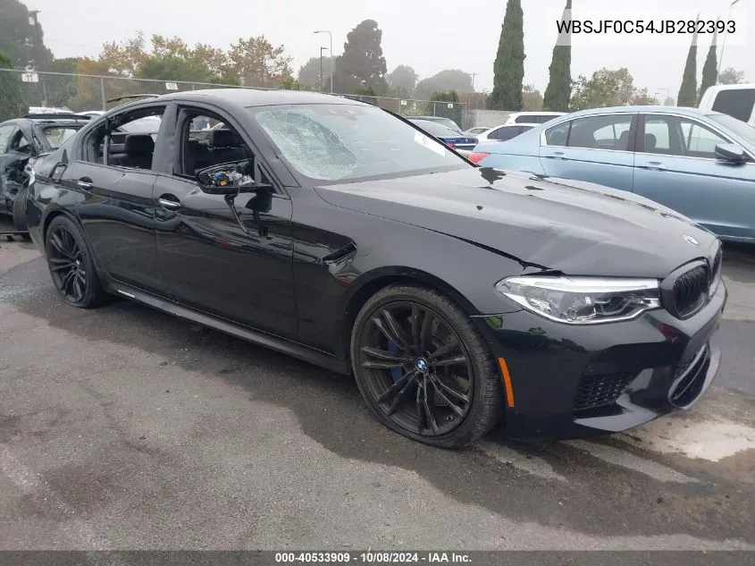 2018 BMW M5 VIN: WBSJF0C54JB282393 Lot: 40533909