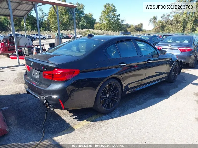 WBSJF0C5XJB283760 2018 BMW M5