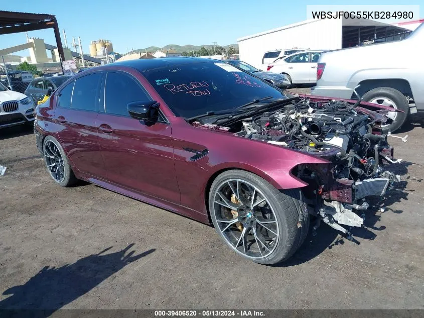 WBSJF0C55KB284980 2019 BMW M5 Competition