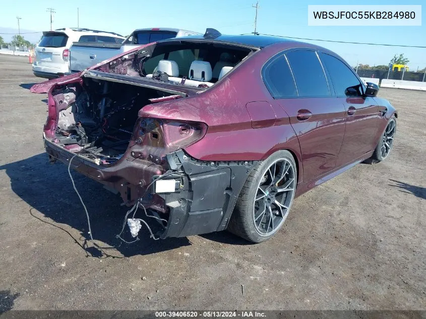 WBSJF0C55KB284980 2019 BMW M5 Competition