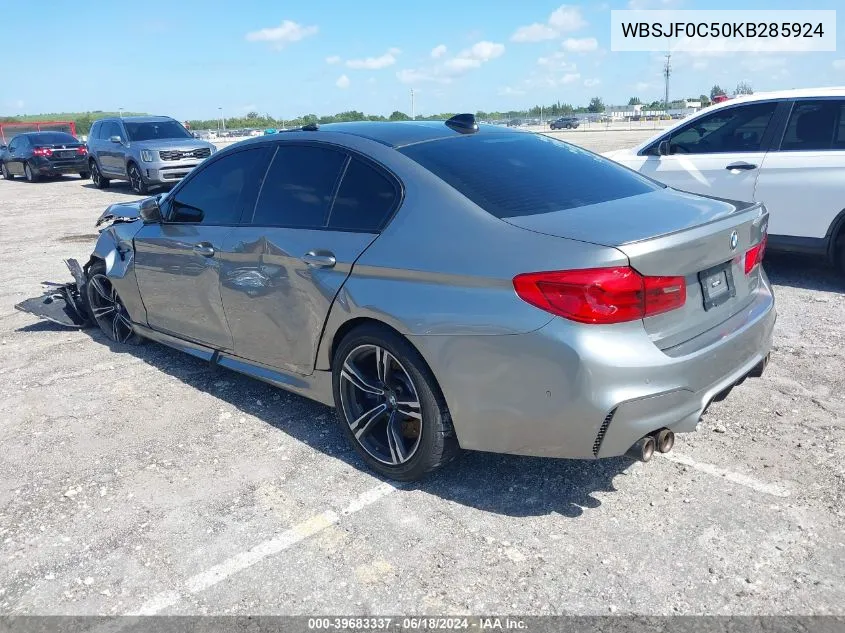 WBSJF0C50KB285924 2019 BMW M5