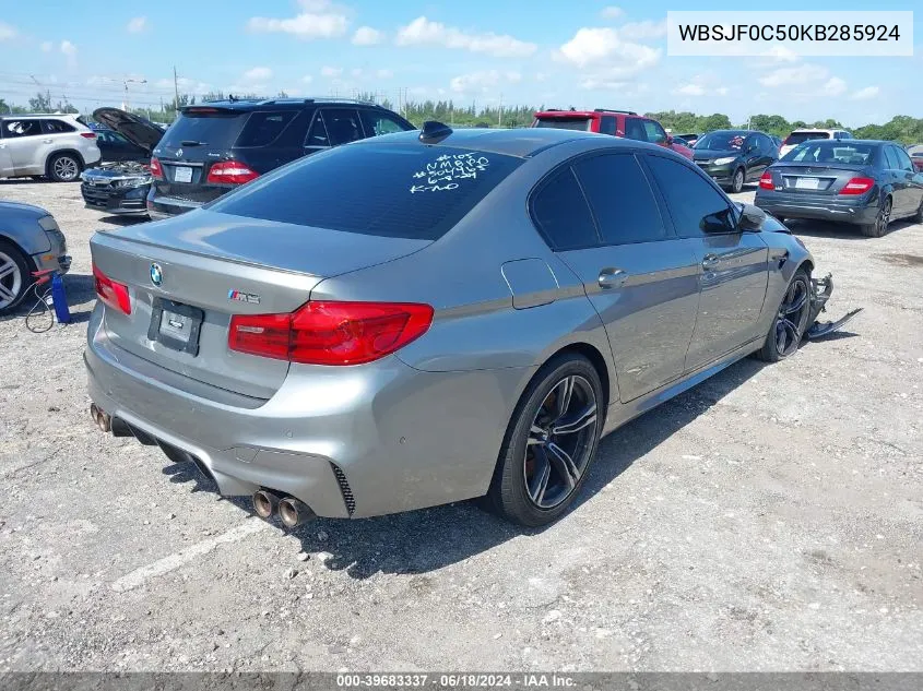 WBSJF0C50KB285924 2019 BMW M5