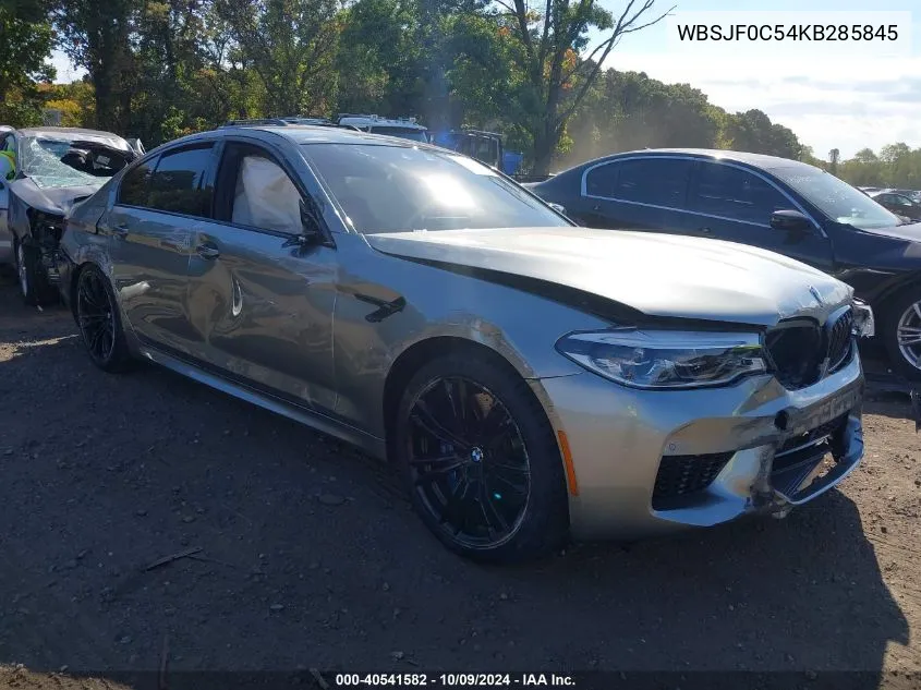 2019 BMW M5 Competition VIN: WBSJF0C54KB285845 Lot: 40541582