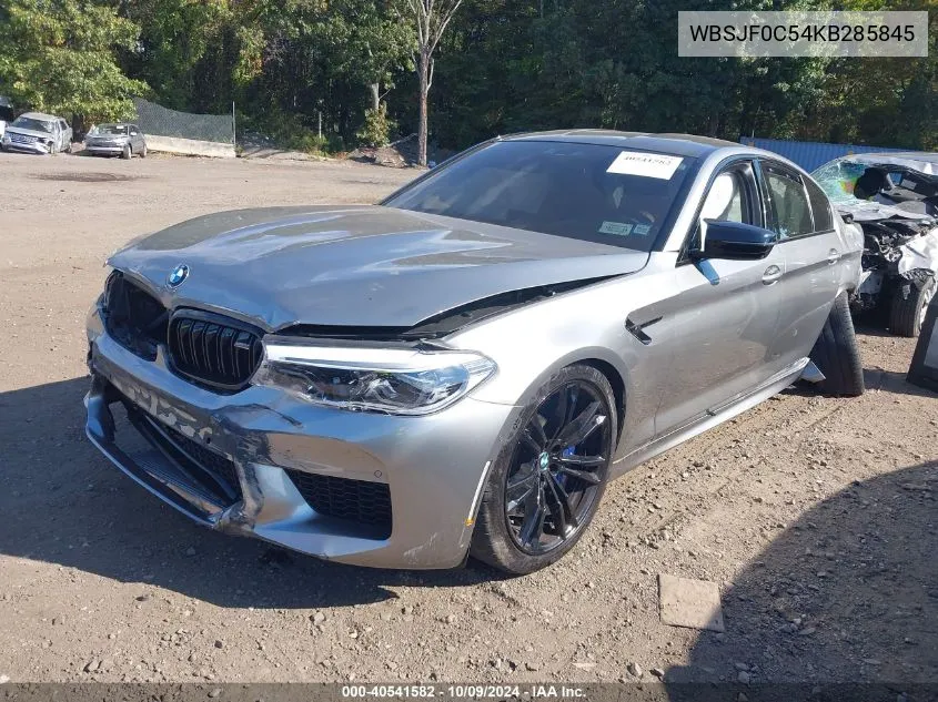 2019 BMW M5 Competition VIN: WBSJF0C54KB285845 Lot: 40541582