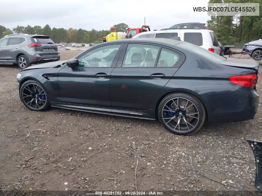 WBSJF0C07LCE45526 2020 BMW M5 Competition