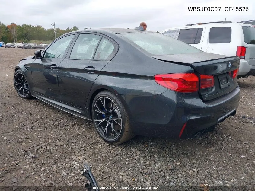 WBSJF0C07LCE45526 2020 BMW M5 Competition