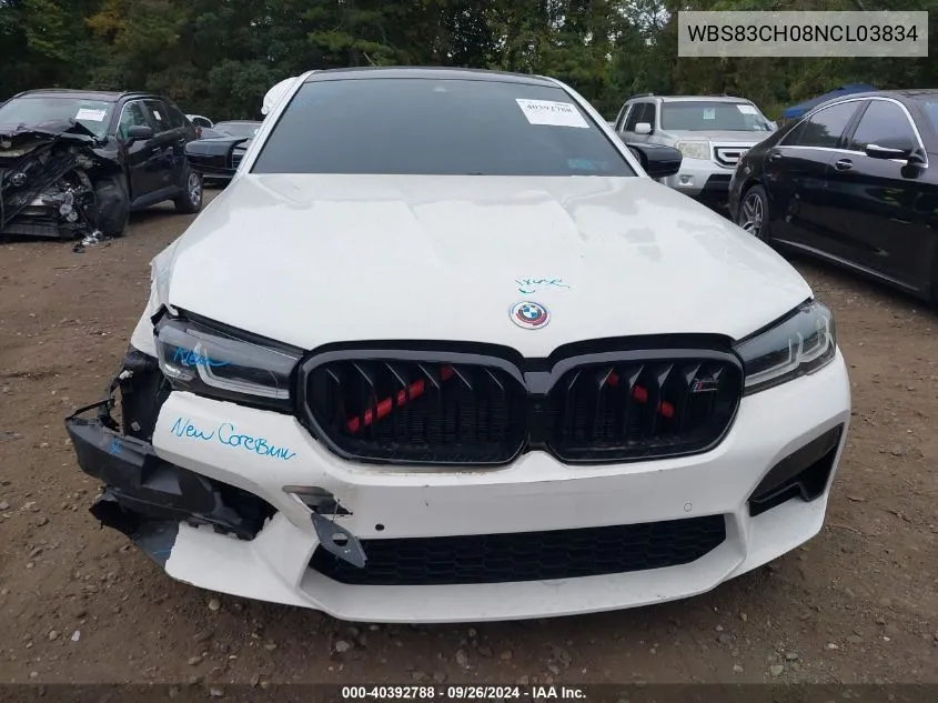 WBS83CH08NCL03834 2022 BMW M5