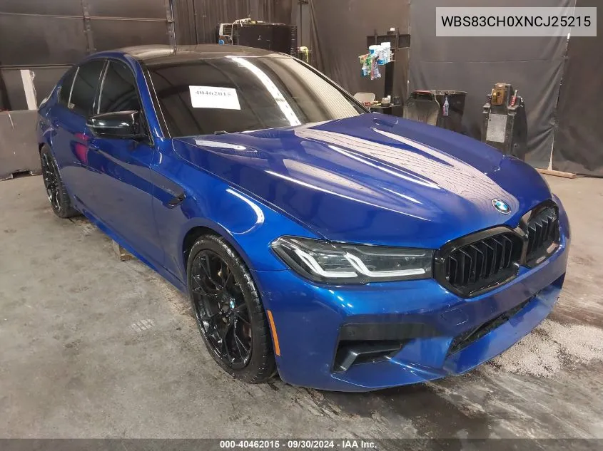 WBS83CH0XNCJ25215 2022 BMW M5