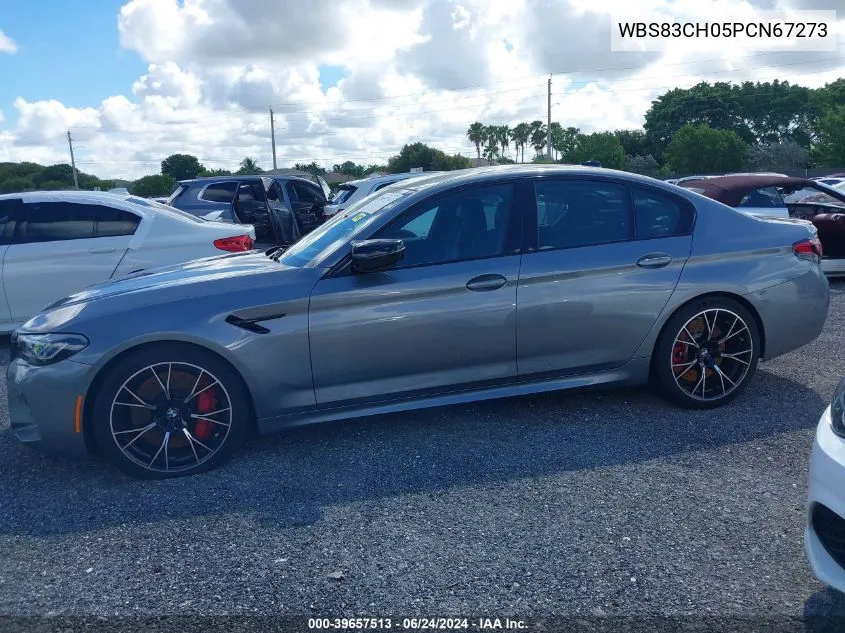 2023 BMW M5 VIN: WBS83CH05PCN67273 Lot: 39657513