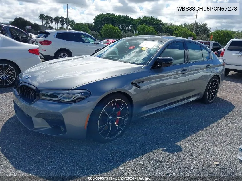 2023 BMW M5 VIN: WBS83CH05PCN67273 Lot: 39657513