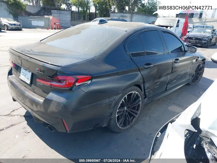 2023 BMW M5 VIN: WBS83CH06PCN42771 Lot: 39955967