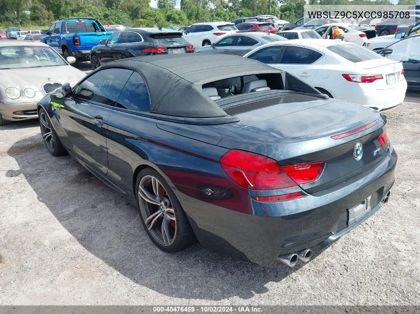 WBSLZ9C5XCC985708 2012 BMW M6