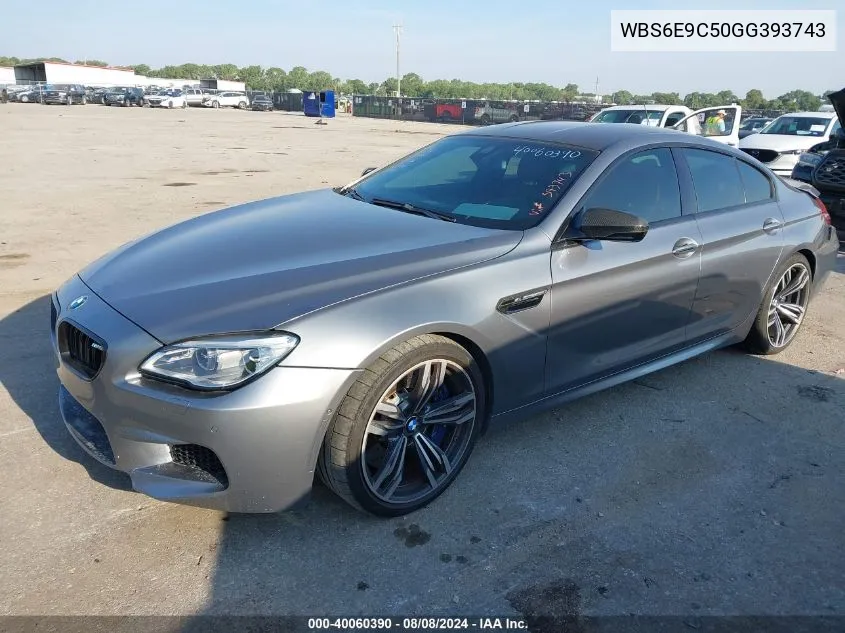 WBS6E9C50GG393743 2016 BMW M6 Gran Coupe