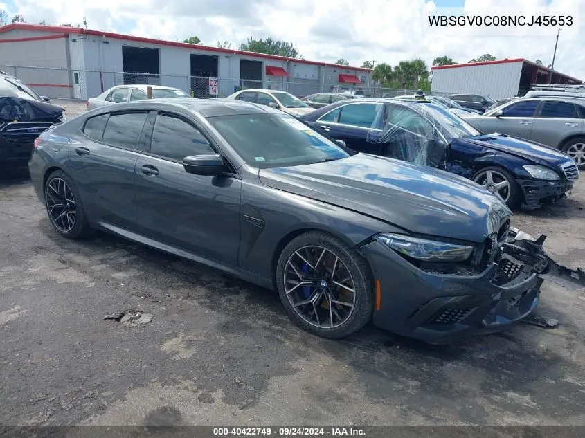 WBSGV0C08NCJ45653 2022 BMW M8