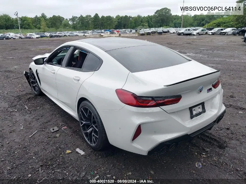 WBSGV0C06PCL64114 2023 BMW M8 Gran Coupe Competition