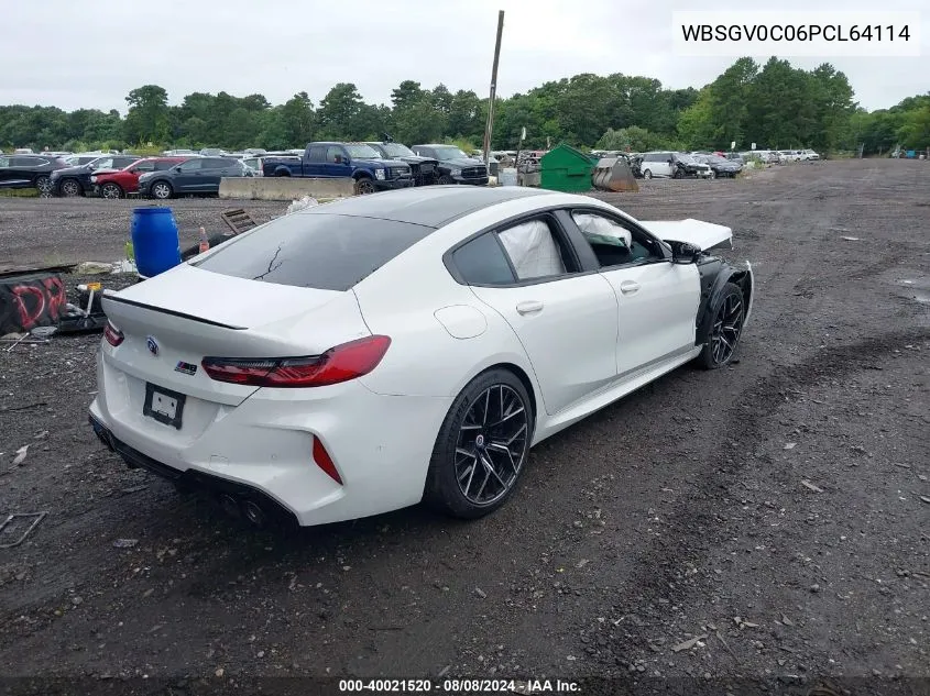 WBSGV0C06PCL64114 2023 BMW M8 Gran Coupe Competition