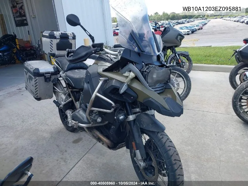 WB10A1203EZ095881 2014 BMW R1200 Gs Adventure