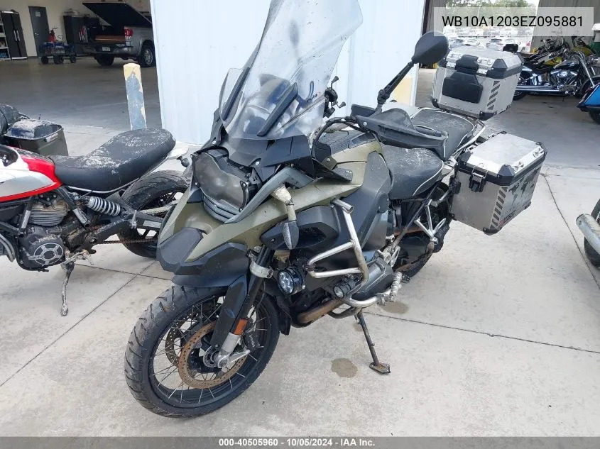 WB10A1203EZ095881 2014 BMW R1200 Gs Adventure