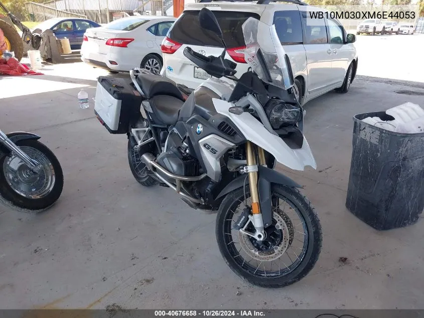 2021 BMW R 1250 Gs VIN: WB10M030XM6E44053 Lot: 40676658