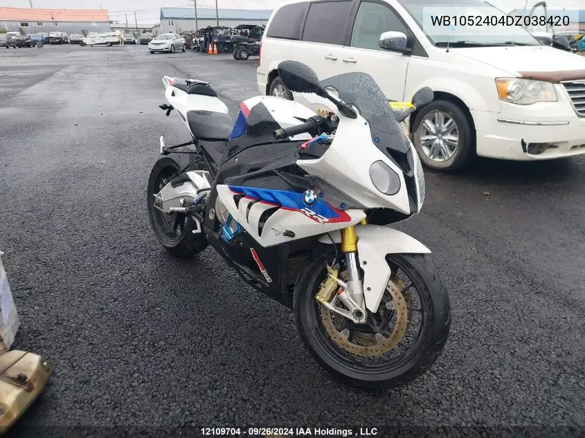 2013 BMW S 1000 Rr VIN: WB1052404DZ038420 Lot: 12109704