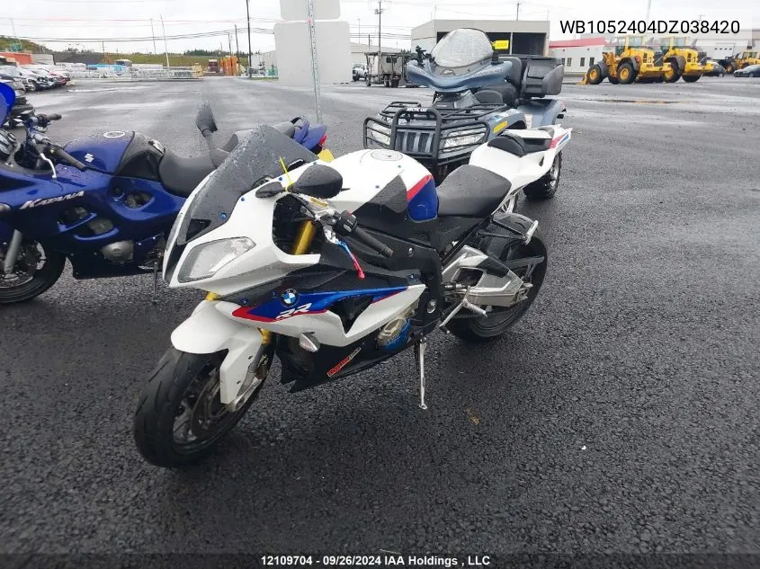 2013 BMW S 1000 Rr VIN: WB1052404DZ038420 Lot: 12109704