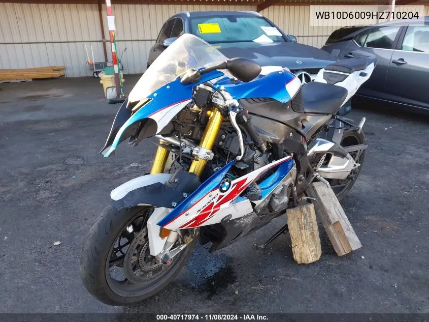 2017 BMW S 1000 Rr VIN: WB10D6009HZ710204 Lot: 40717974