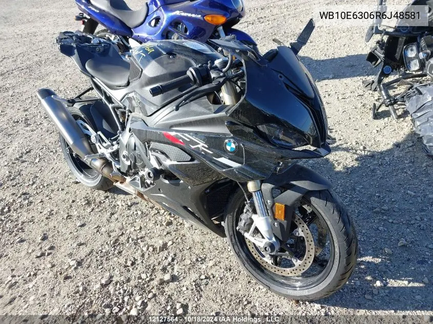 2024 BMW S 1000 Rr VIN: WB10E6306R6J48581 Lot: 12127564