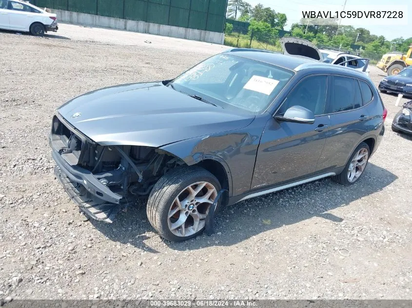 2013 BMW X1 xDrive28I VIN: WBAVL1C59DVR87228 Lot: 39683029