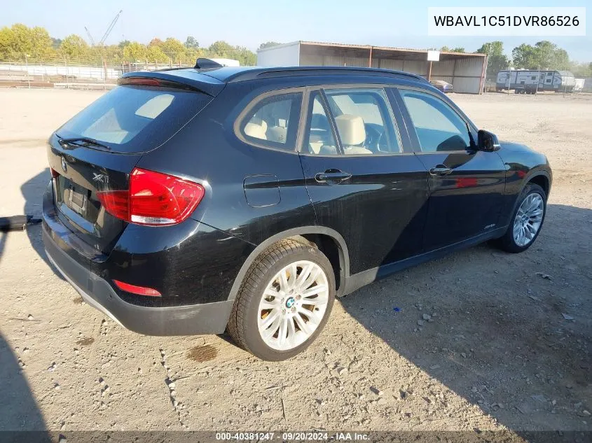 2013 BMW X1 xDrive28I VIN: WBAVL1C51DVR86526 Lot: 40381247