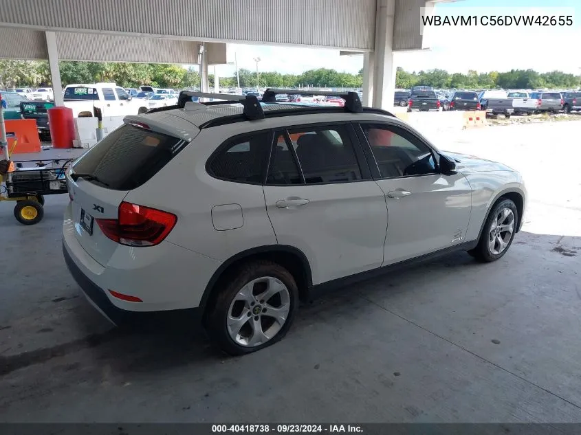 2013 BMW X1 Sdrive28I VIN: WBAVM1C56DVW42655 Lot: 40418738