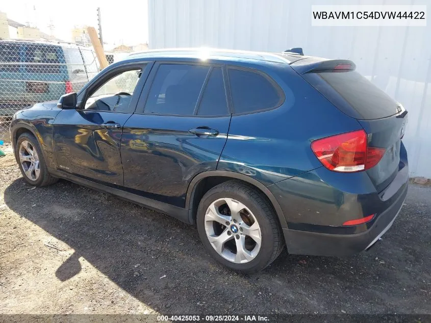 2013 BMW X1 Sdrive28I VIN: WBAVM1C54DVW44422 Lot: 40425053